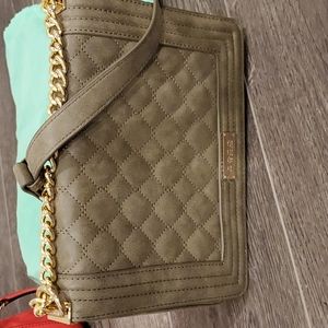 Bebe Olive Satchel Bag